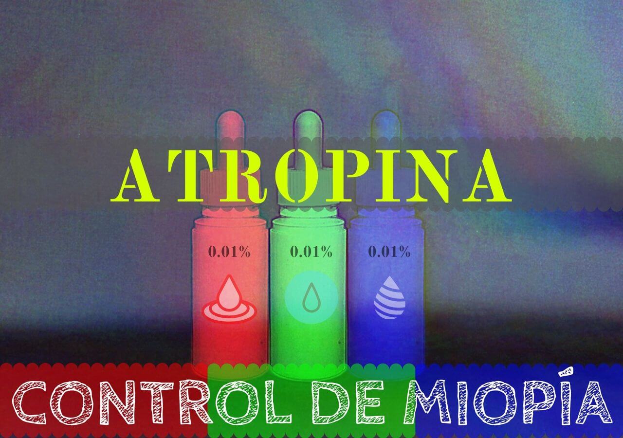 La Atropina es una medicación que se ha mostrado eficiente en el control de la miopía se han estudiado 3 formatos