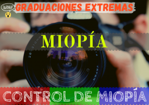 Banner de miopía degenerativa - Graduaciones extremas