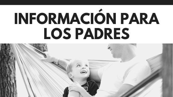 información orientada a los padres de un control de miopía