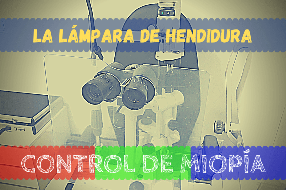 La lámpara de hendidura - Banner