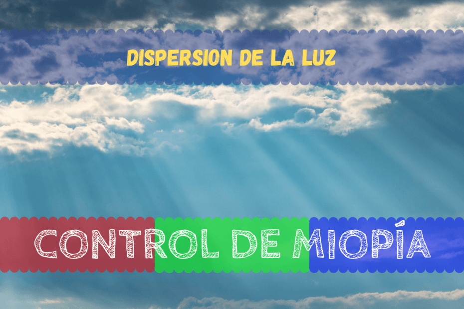 Banner - dispersion de la luz