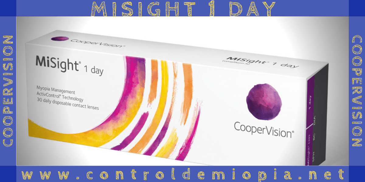 El Precio de las lentillas Misight de Coopervision para el control de miopía de uso diario te sorprenderá. 1