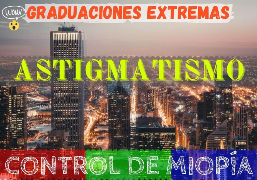 Banner graduaciones extremas de astigmatismos más altos de la historia